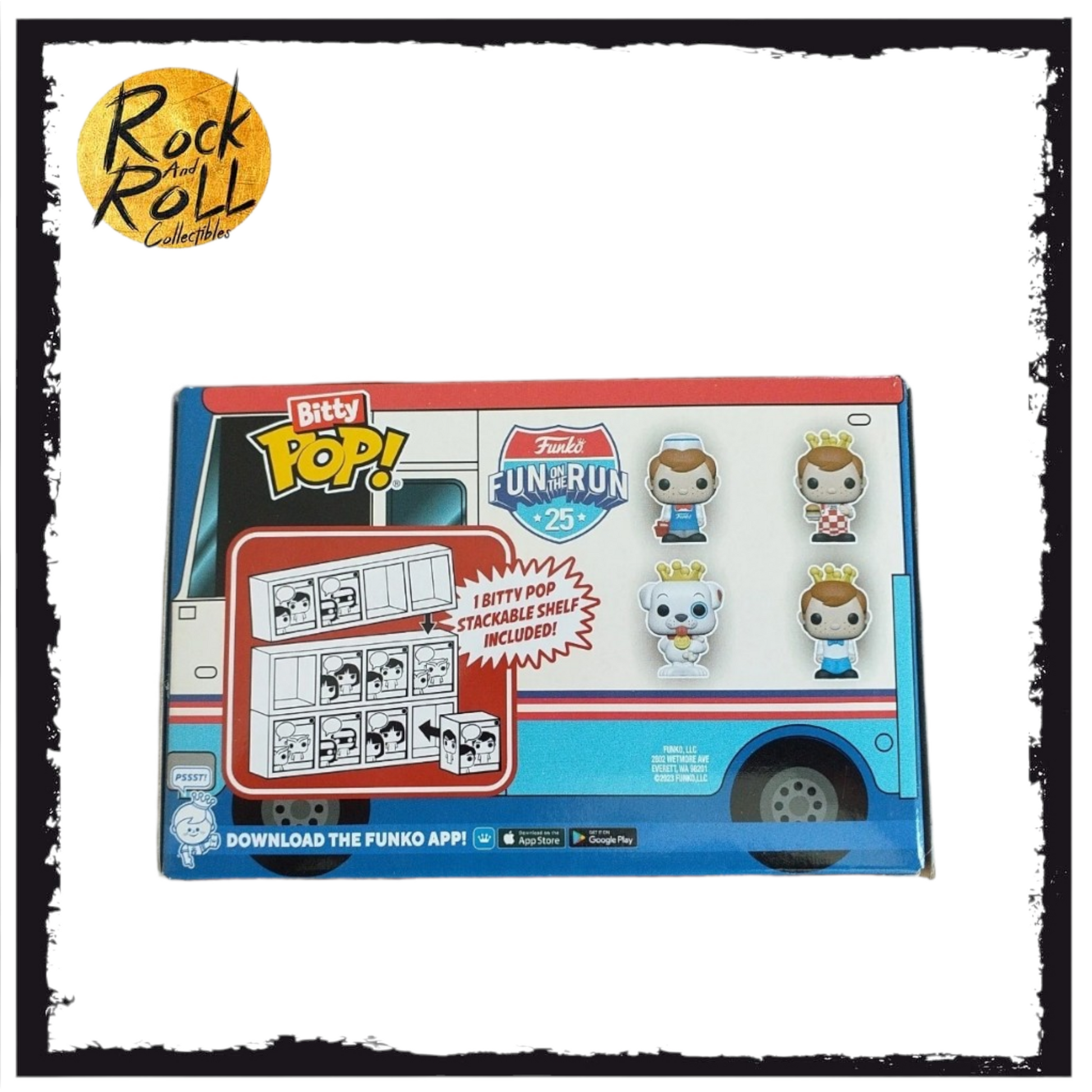 Funko Fun On The Run - Bitty Pop! Freddy Funko – rock and roll collectibles