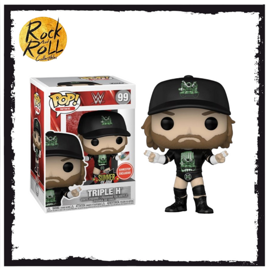 WWE Triple H Summerslam Funko Pop! #99 Gamestop Exclusive