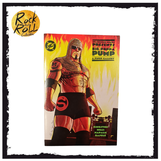 Headocked Comics Presents Big Poppa Pump (A Scott Steiner Pinup Gallery)
