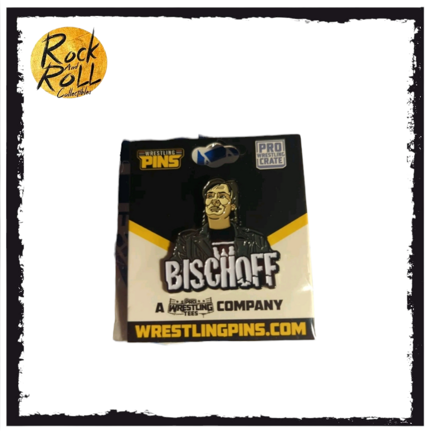 Pro Wrestling Crate - Bischoff Pin