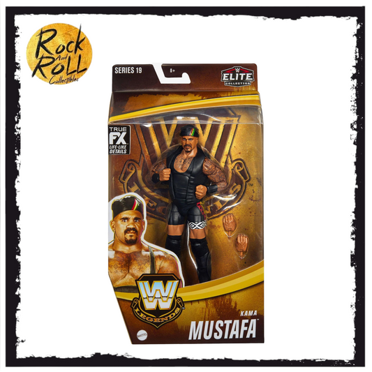 Not Mint Packaging - WWE Legends Series 19 - Kama Mustafa - UK Release