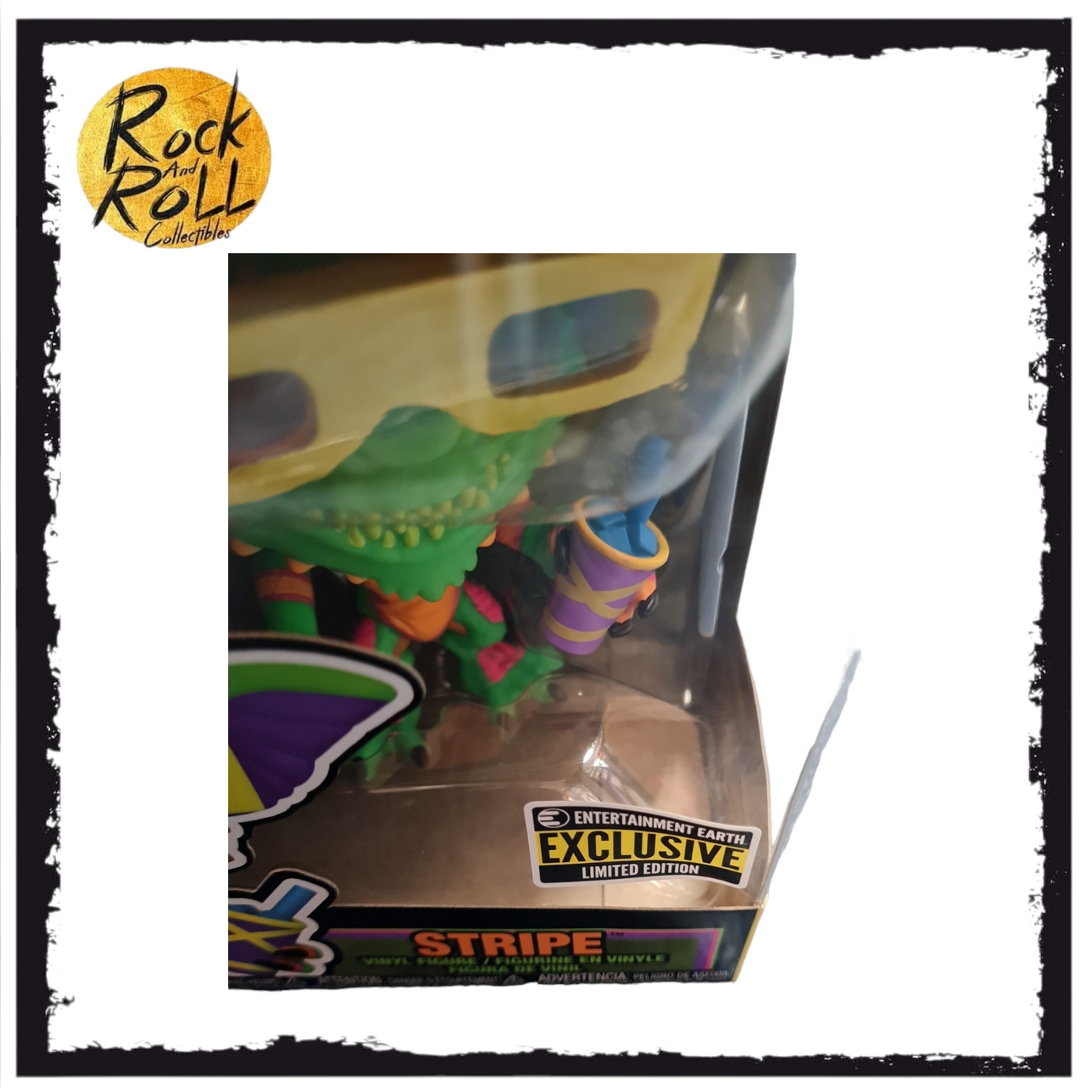 Box Damage - Gremlins - Stripe Blacklight Funko Pop! #1421 Entertainment Earth Exclusive