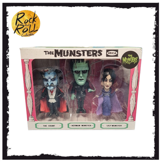 Rob Zombies The Munsters - Retro NECA Big Head 3 Pack