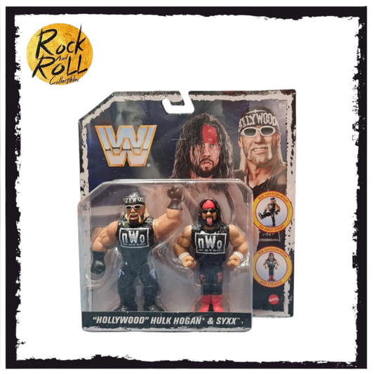 WWE Retro Ringside Exclusive - "Hollywood" Hulk Hogan & Syxx 2 Pack