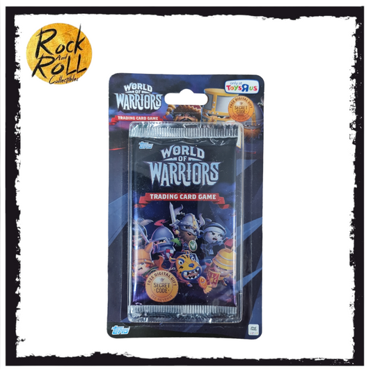 World of Warriors Topps Trading Card Pack