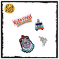 Killer Klowns from Outer Space Pin and Patch Set Spirit Halloween Exclusive