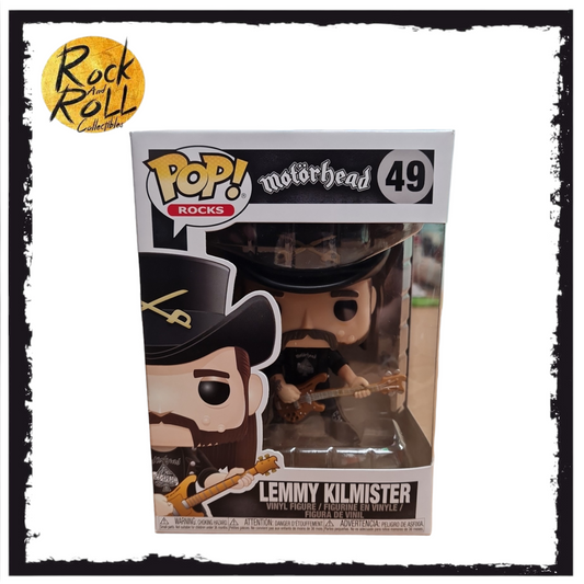 Motörhead - Lemmy Kilmister Funko Pop! #49 Condition 9/10