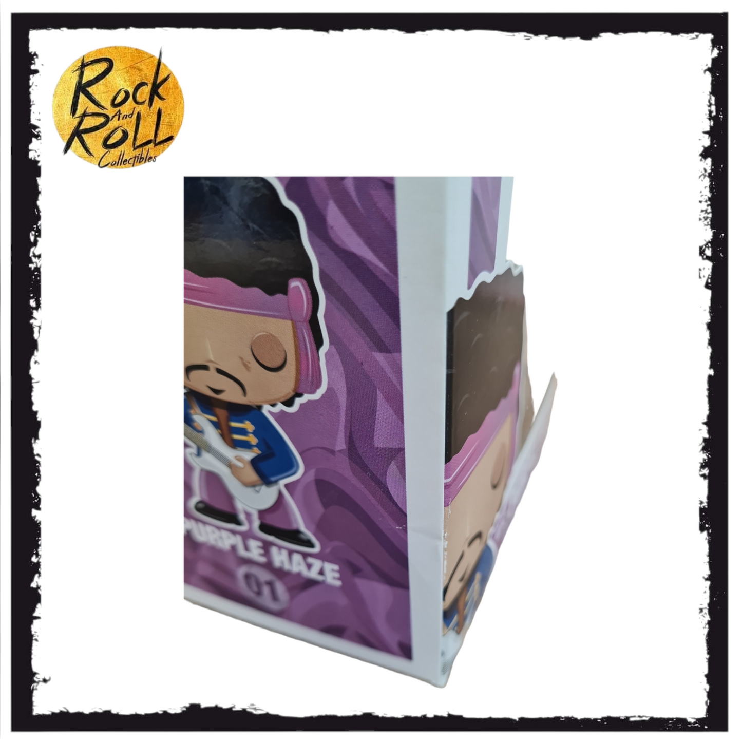 Box Damage - Funko Pop! Rocks #01 Jimi Hendrix - Purple Haze