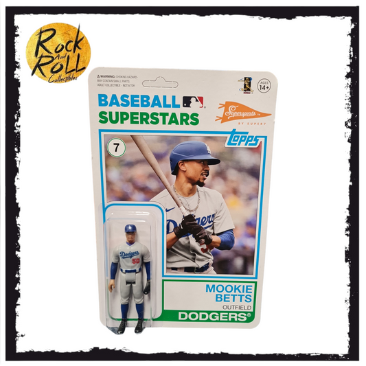 Topps Super7 Baseball Superstars - Los Angeles Dodgers - Mookie Betts