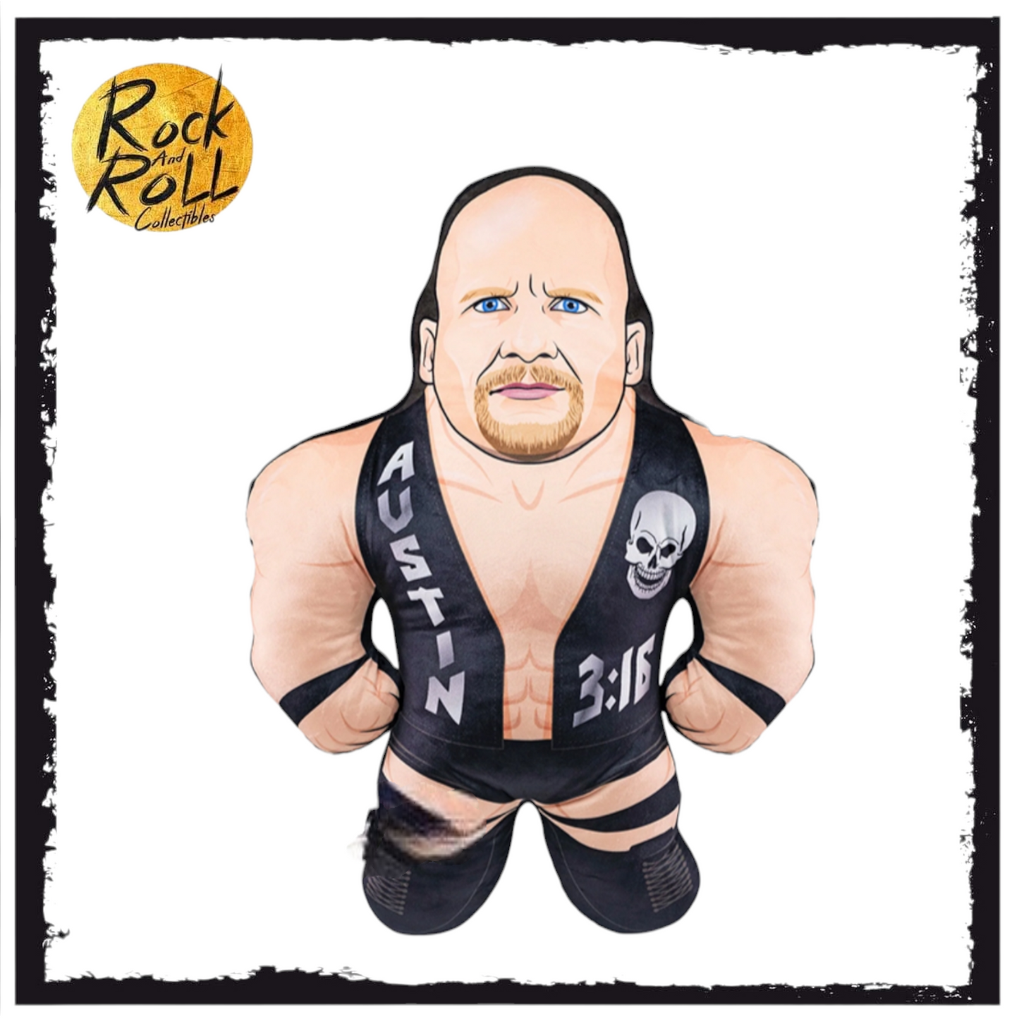 Stone Cold Steve Austin - WWE 24 inch Bleacher Wrestling Buddy - US Import