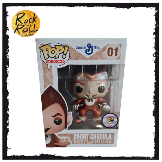 Count Chocula Metallic Funko Pop! #01 SDCC 2011 LE480pcs - Condition 7/10