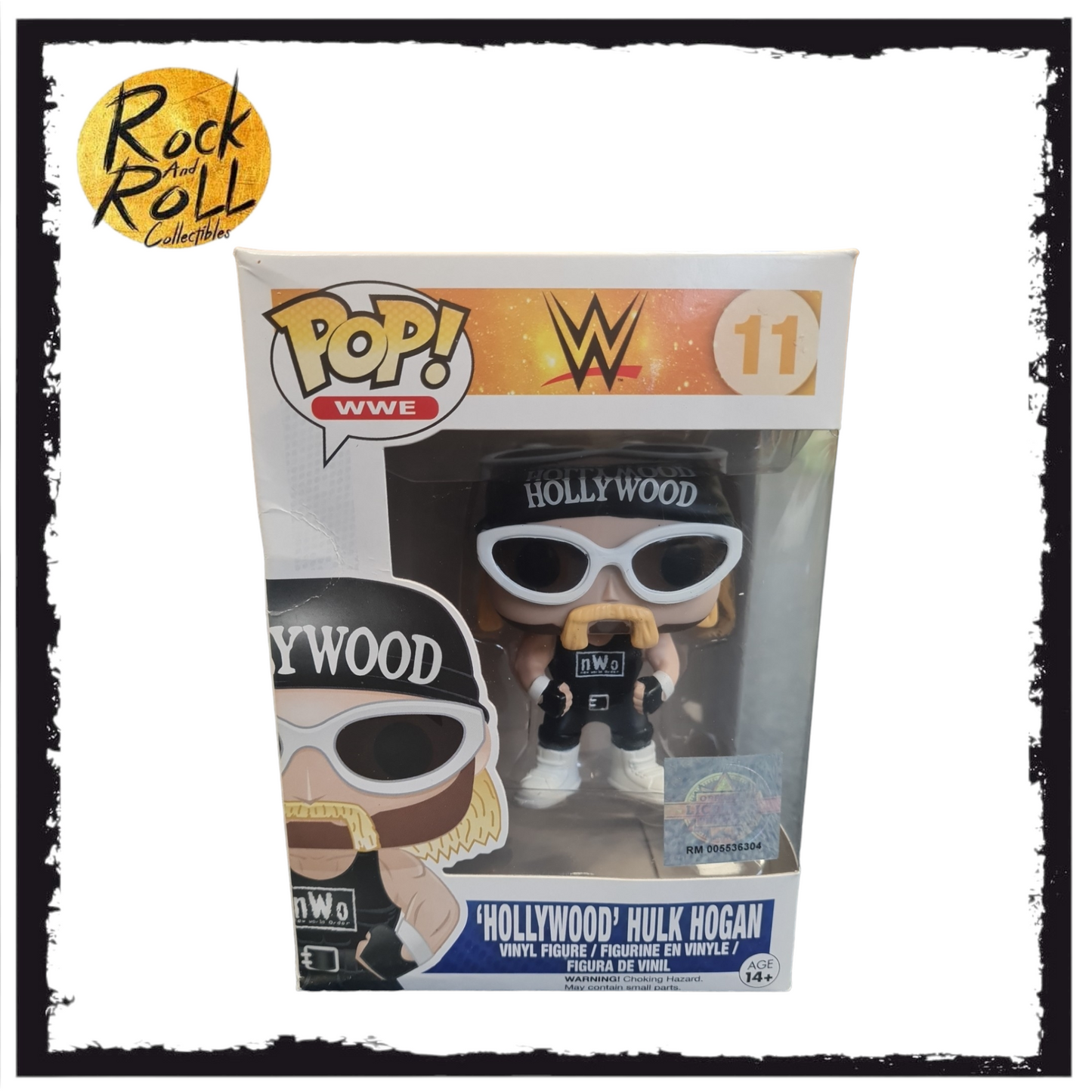 Box Damage - WWE Hollywood Hulk Hogan Funko Pop! #11