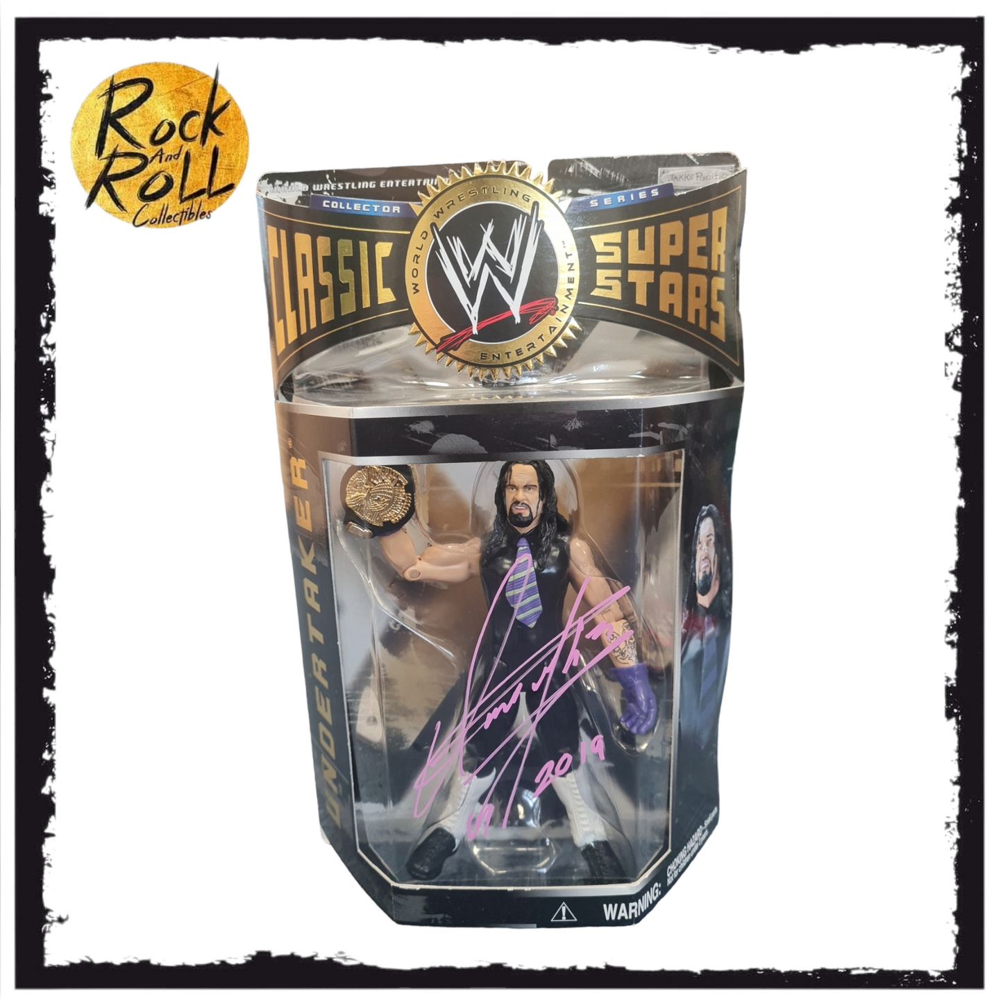 WWE Classic Superstars Collector Series - Undertaker - Signed (No COA)