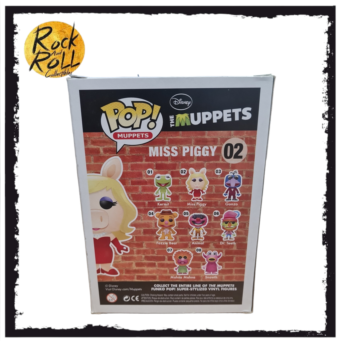 The Muppets - Miss Piggy (Metallic) Funko Pop! #02 SDCC 2013 LE480pcs Condition 8.5/10