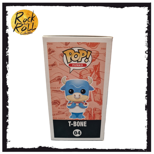 T-Bone (Pink) Metallic Chase Funko Pop! #04 Funko Fanatic Day Out 7 Exclusive LE48pcs Condition 9/10