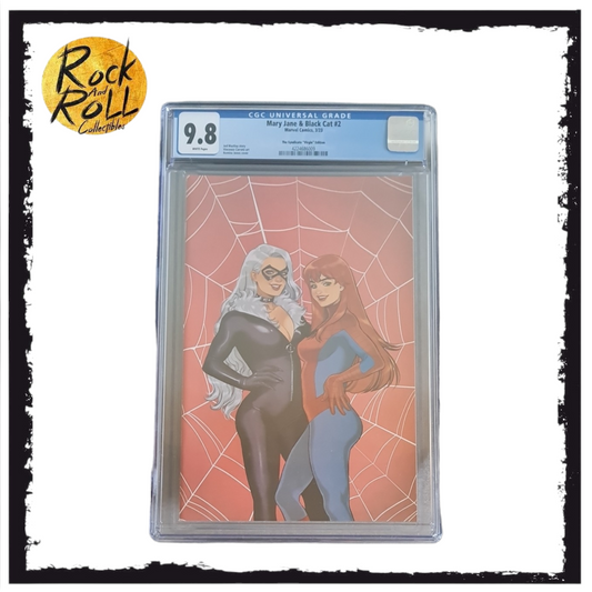 Marvel Comics 3/23 - Mary Jane & Black Cat #2 Romina Jones The Syndicate "Virgin" Edition - CGC 9.8