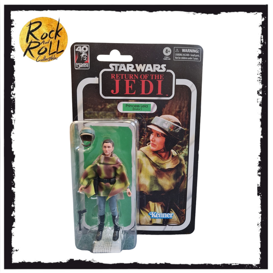 Star Wars Return of the Jedi - Princess Leia (Endor) Kenner Action Figure 40th Anniversary