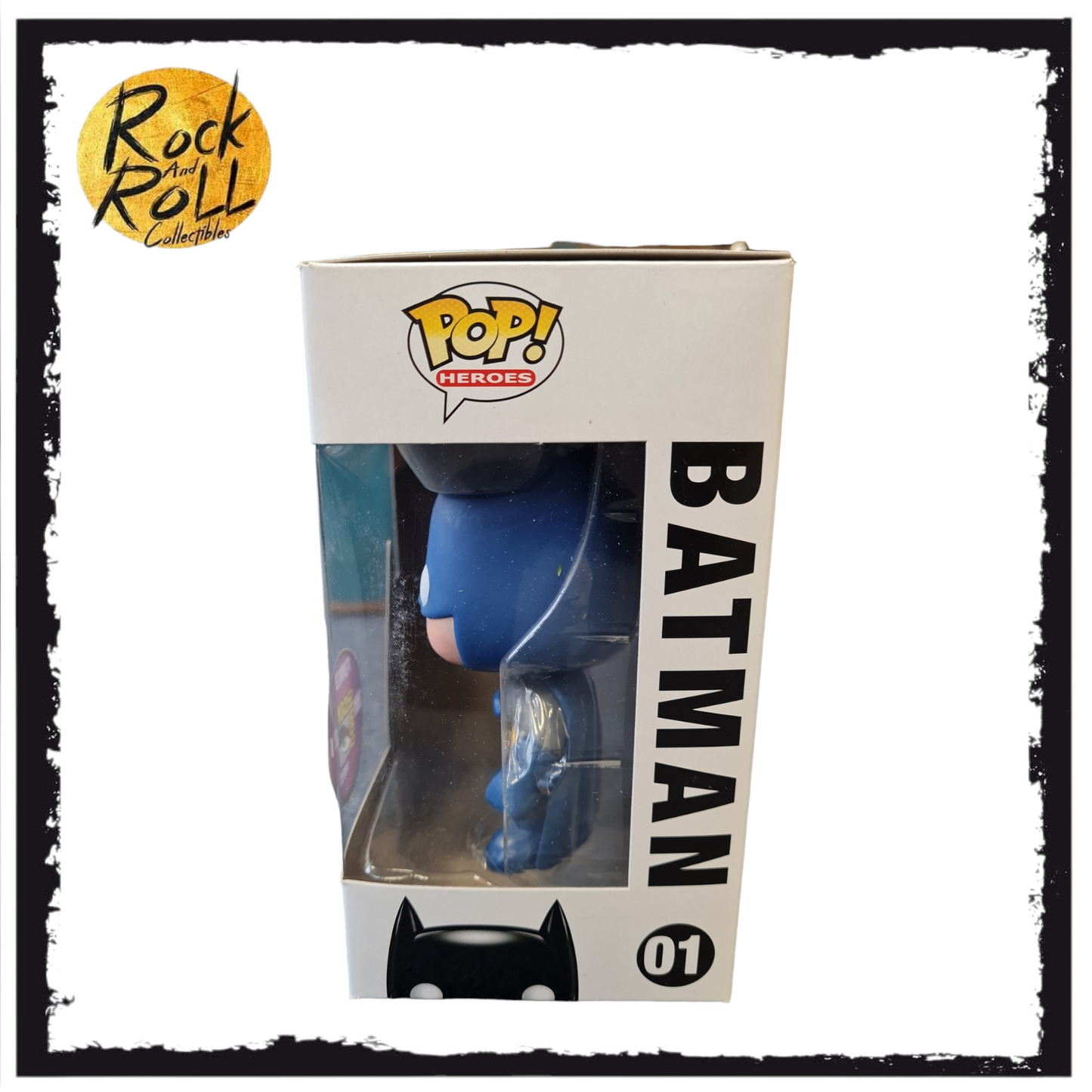 Batman #01 (Blue) Funko Pop! DC Universe - SDCC 2010 Exclusive LE480 Pcs - Condition 8.5/10