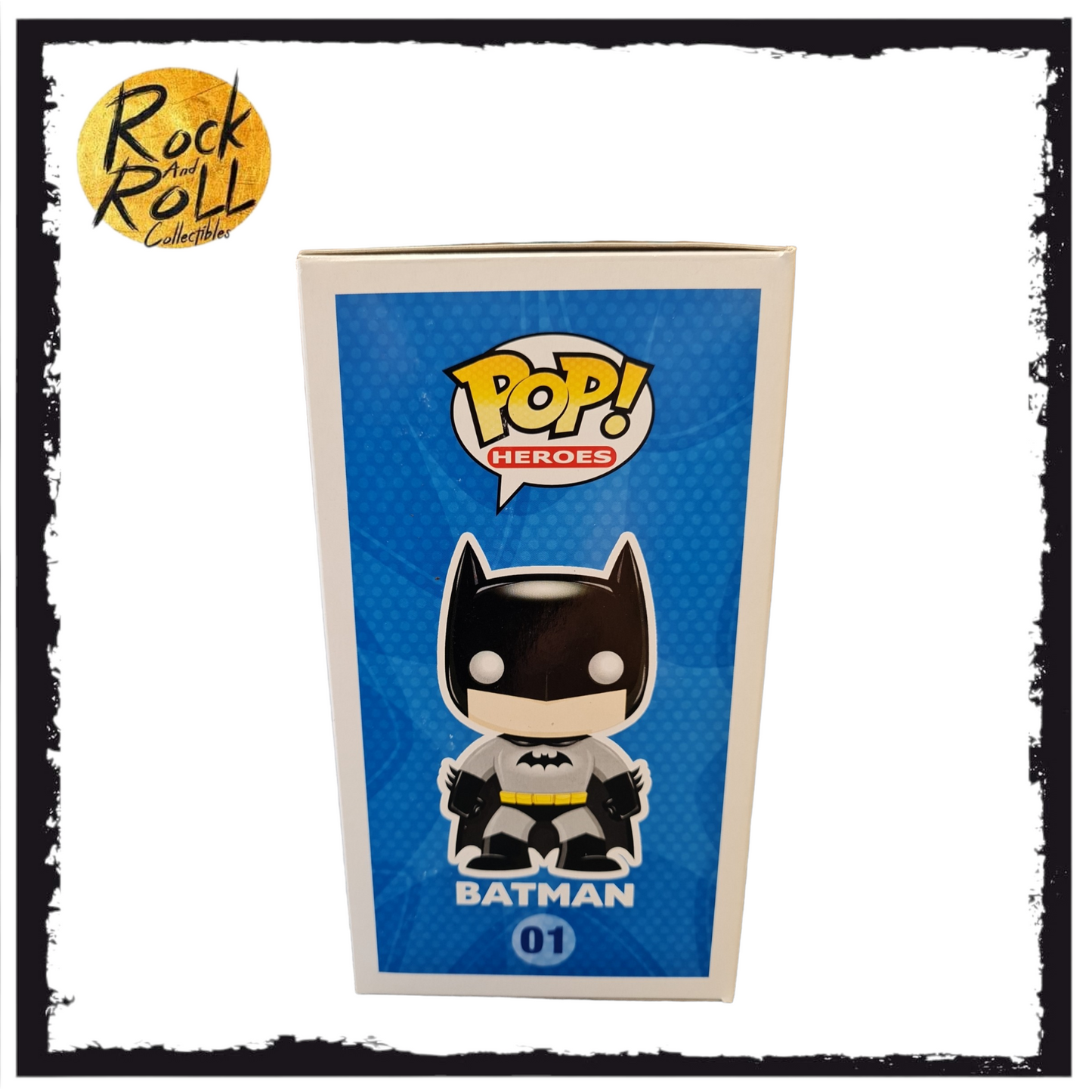 Batman #01 (Blue) Funko Pop! DC Universe - SDCC 2010 Exclusive LE480 Pcs - Condition 8.5/10