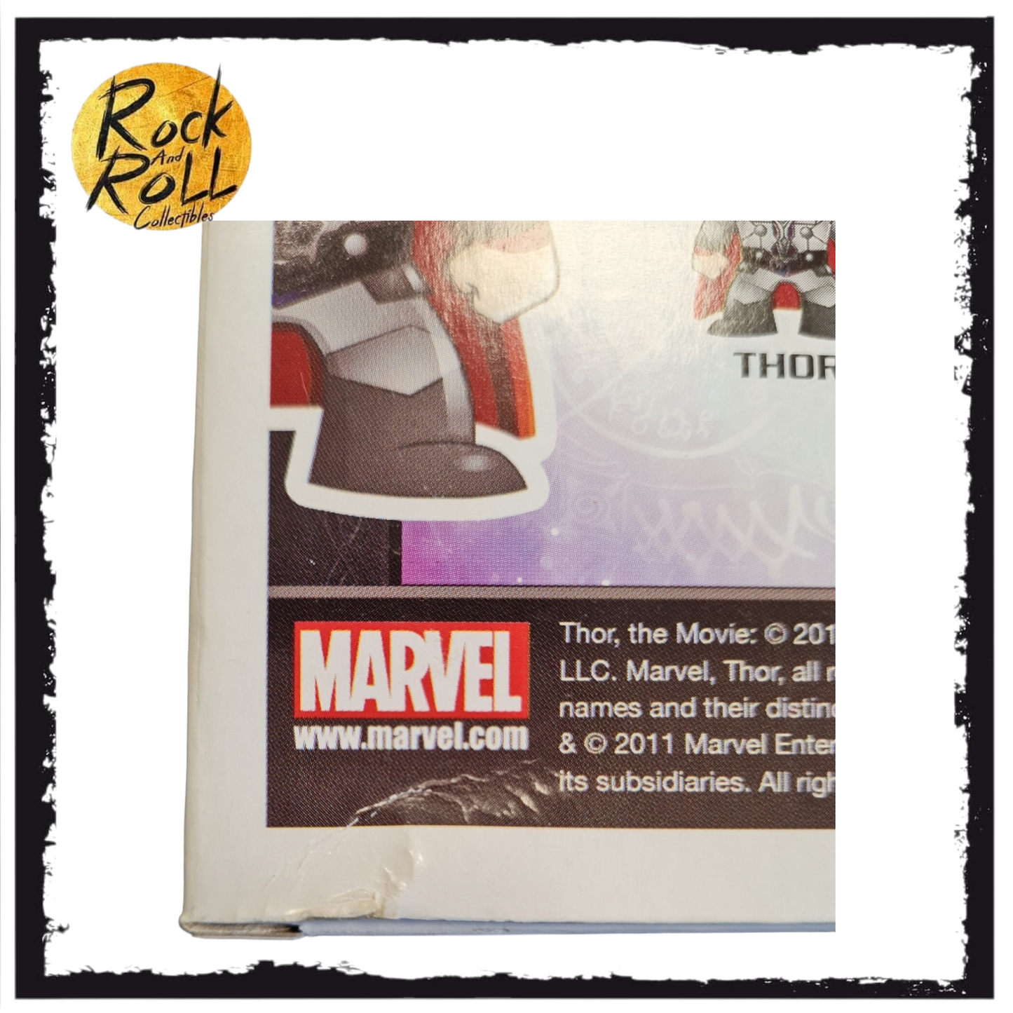 Box Damage - Marvel - Thor The Mighty Avenger - Thor Funko Pop! #01