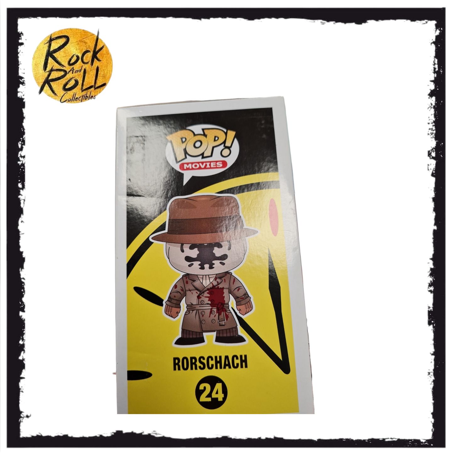 Watchmen - Rorschach (Bloody) Funko Pop! #24 SDCC 2013 LE480pcs. Condition 9/10