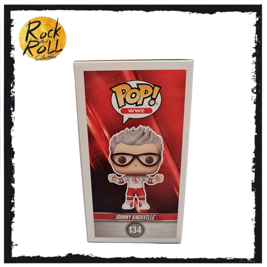 WWE - Johnny Knoxville Funko Pop! #134 SDCC 2023 Official Con Sticker Limited Edition