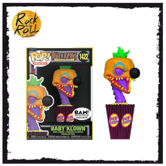 Killer Klowns From Outer-Space - Baby Clown (Blacklight) Funko Pop! #1422 Bam! Exclusive