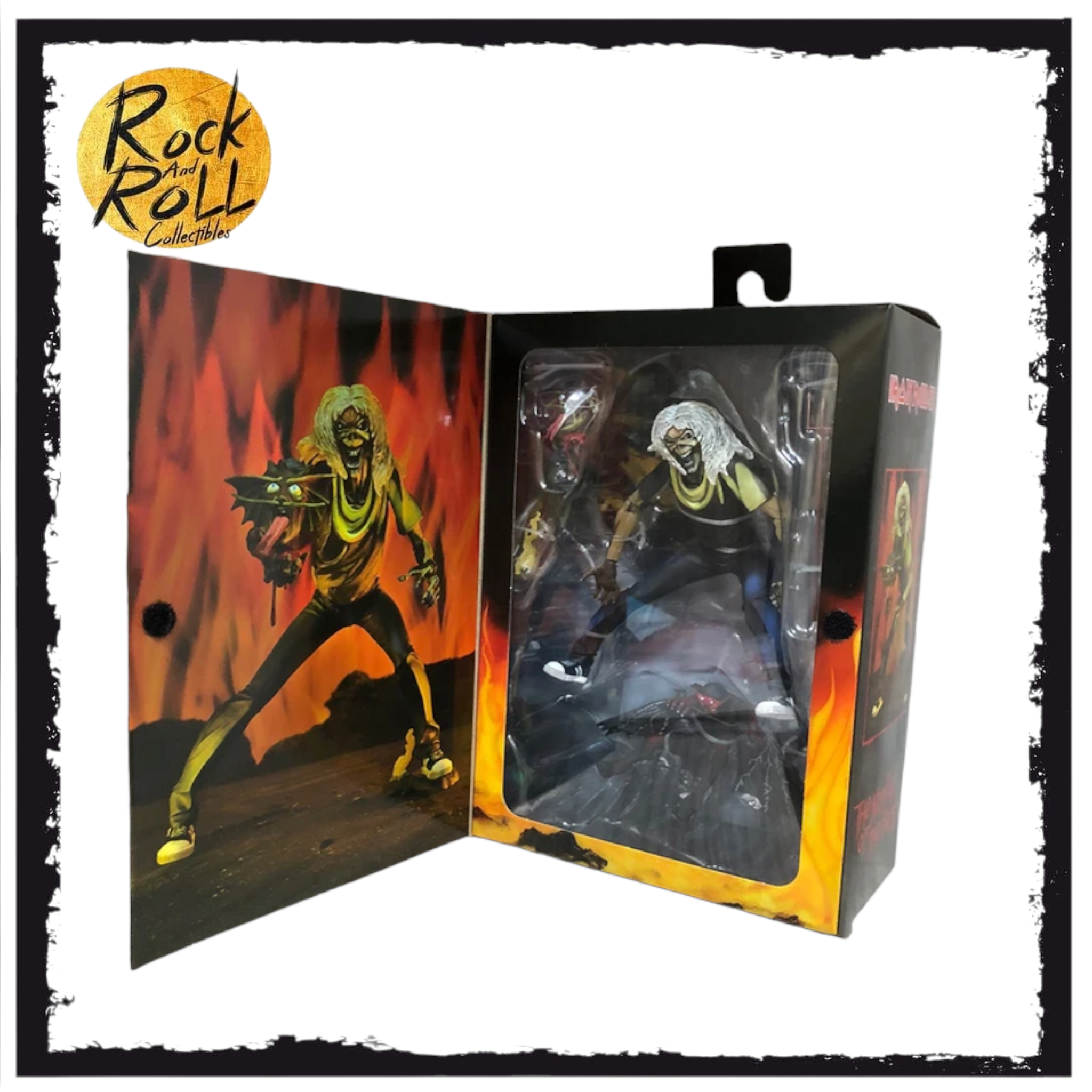 IRON MAIDEN ULTIMATE NUMBER OF THE BEAST (40TH ANNIVERSARY) 7” SCALE A ...