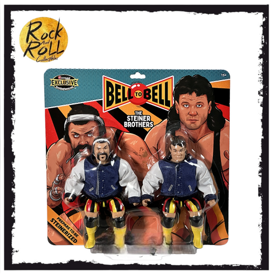 (Variant Stripes Gear) Steiner Brothers 2-Pack - Bell to Bell Ringside Exclusive