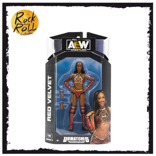 AEW Unmatched Series 5 #38 - Red Velvet US Import