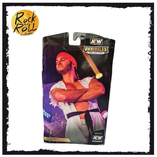 Not Mint Packaging - AEW x Street Fighter - Matt Jackson as Ayu - Gamestop Exclusive