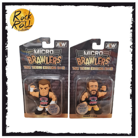 Micro Brawlers AEW Tag Team Limited Chase Edition - MJF & Adam Cole