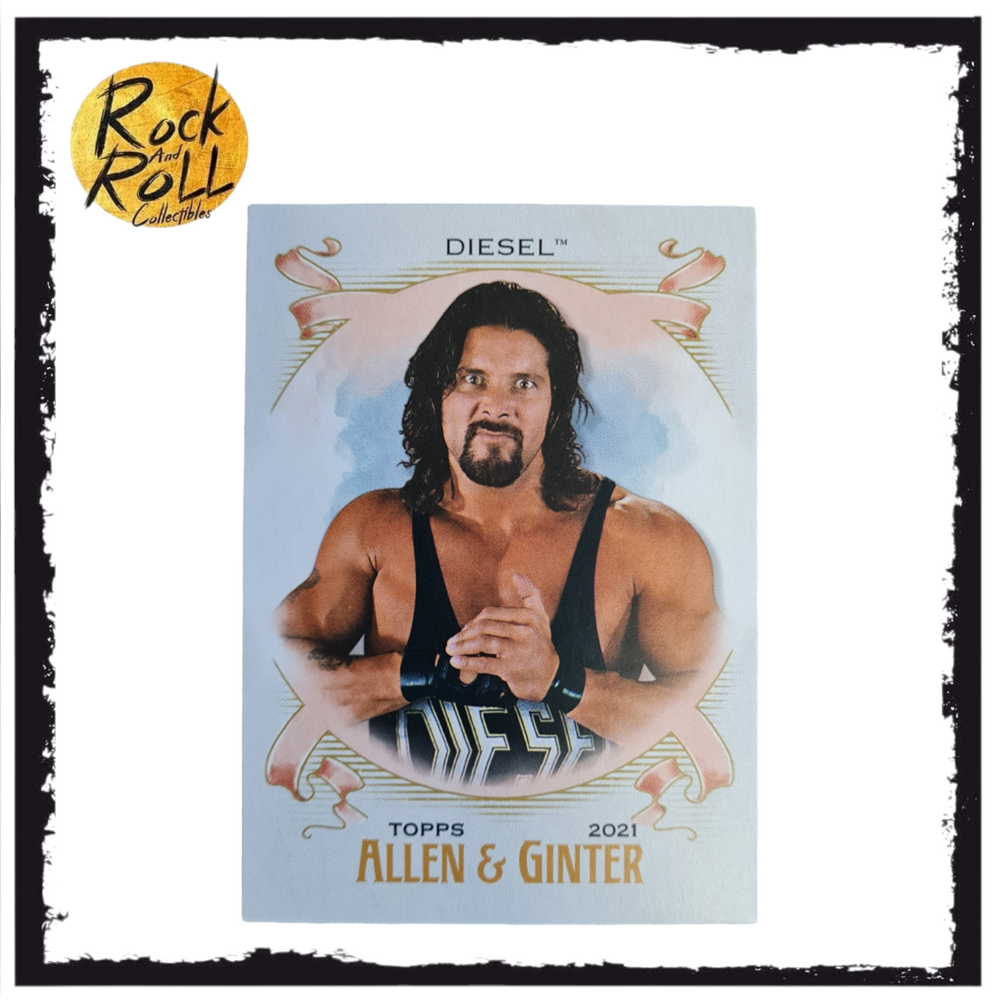 WWE 2021 Topps Heritage Allen & Ginter Card - #AG-8 Diesel