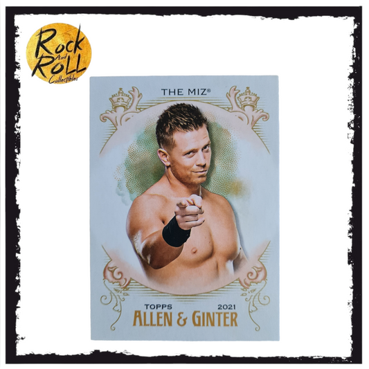 WWE 2021 Topps Heritage Allen & Ginter Card - #AG-26 The Miz