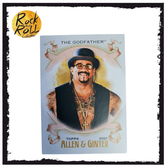 WWE 2021 Topps Heritage Allen & Ginter Card - #AG-30 The Godfather