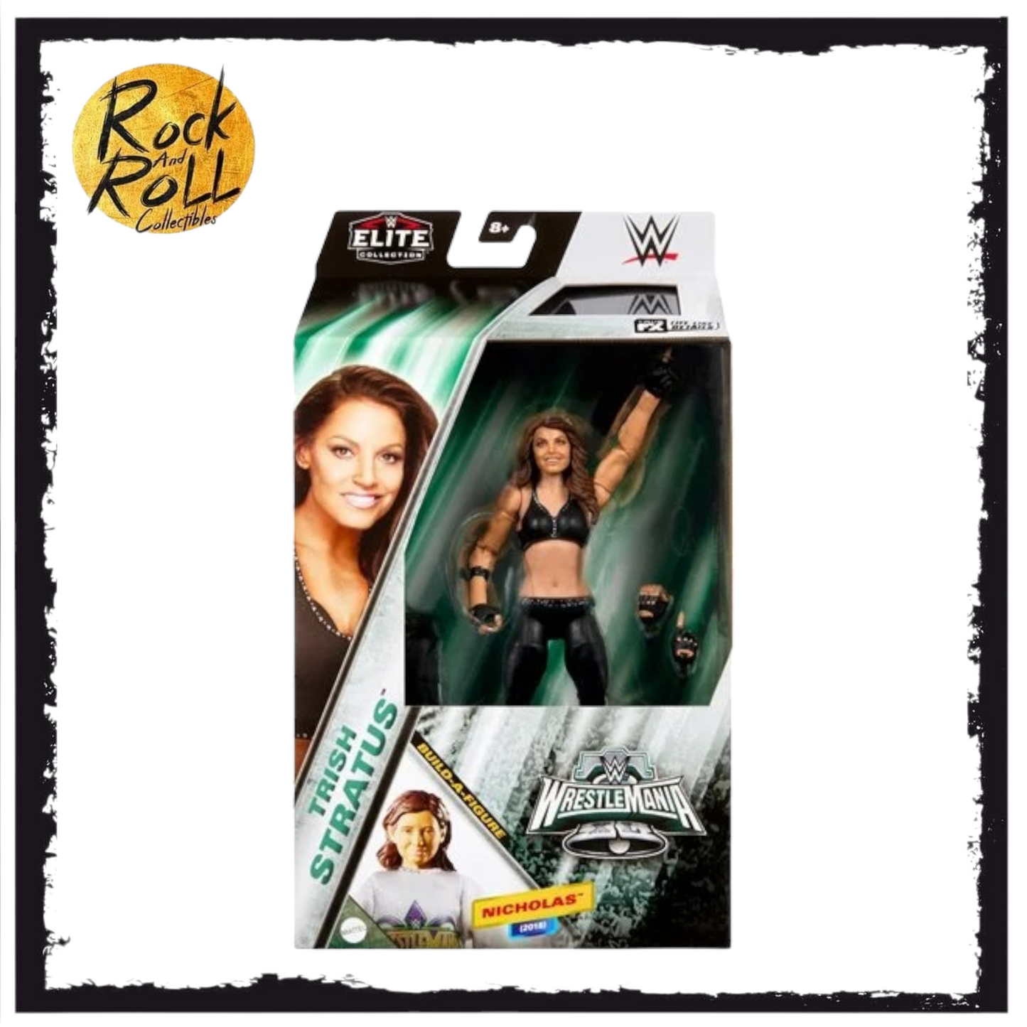 Box Damage - WWE Wrestlemania Elite '24 BAF - Trish Stratus US Import