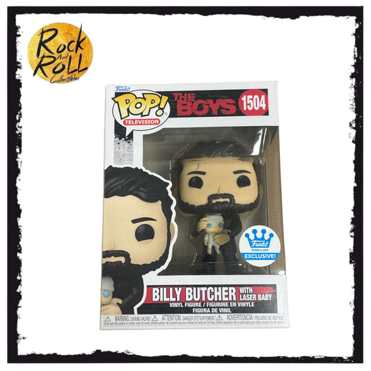 Not Mint Box - Billy Butcher with Laser Baby #1504 Funko Pop! - The Boys - Funko Shop Exclusive