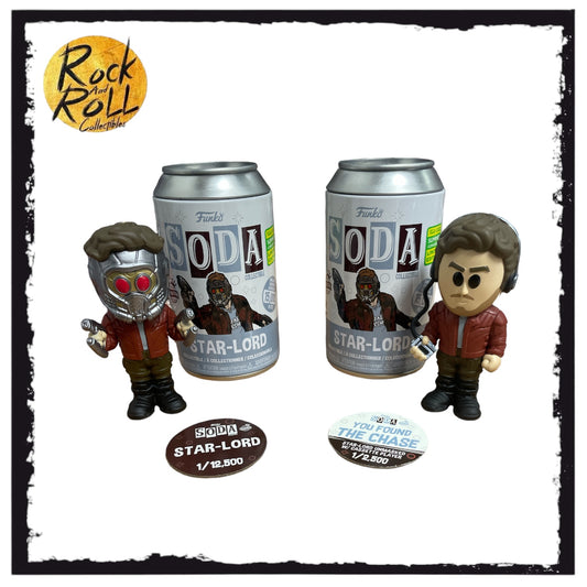 Funko Pop! - Vinyl Soda - Star-lord Common & Chase Set LE 15,000