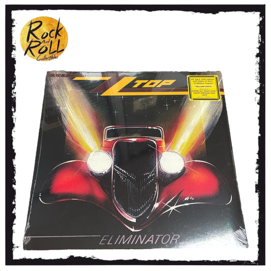 ZZ Top : Eliminator : Yellow Vinyl : Out Of Print