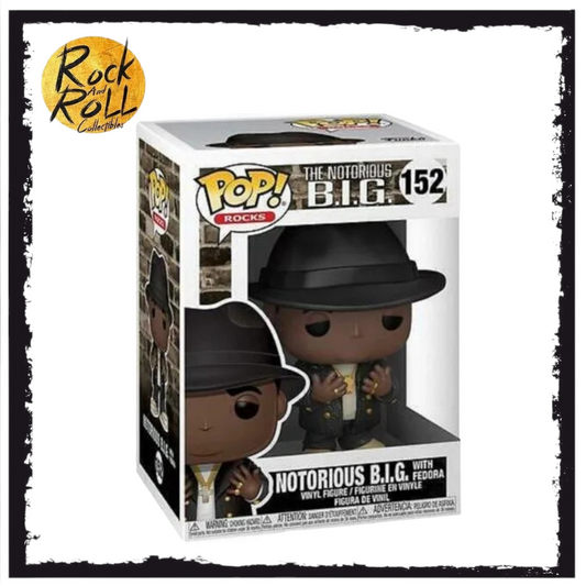 The Notorious B.I.G - Notorious B.I.G With Fedora Funko Pop! Rocks #152