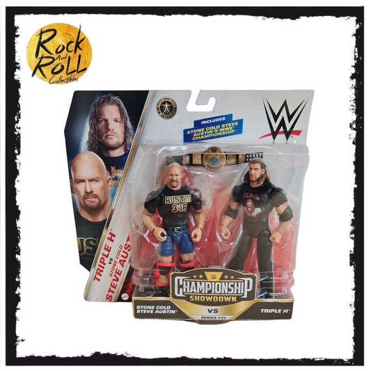 WWE Championship Showdown Series 15 - Triple H vs Stone Cold Steve Austin US Import