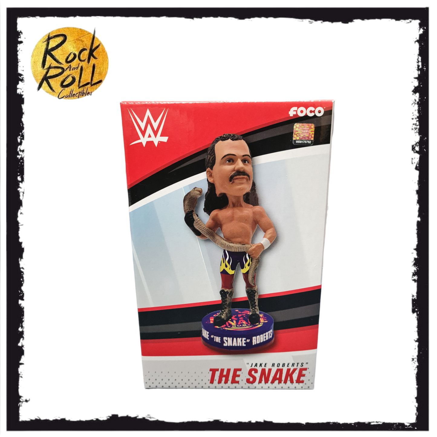 Jake "The Snake" Roberts WWE FOCO Bobblehead