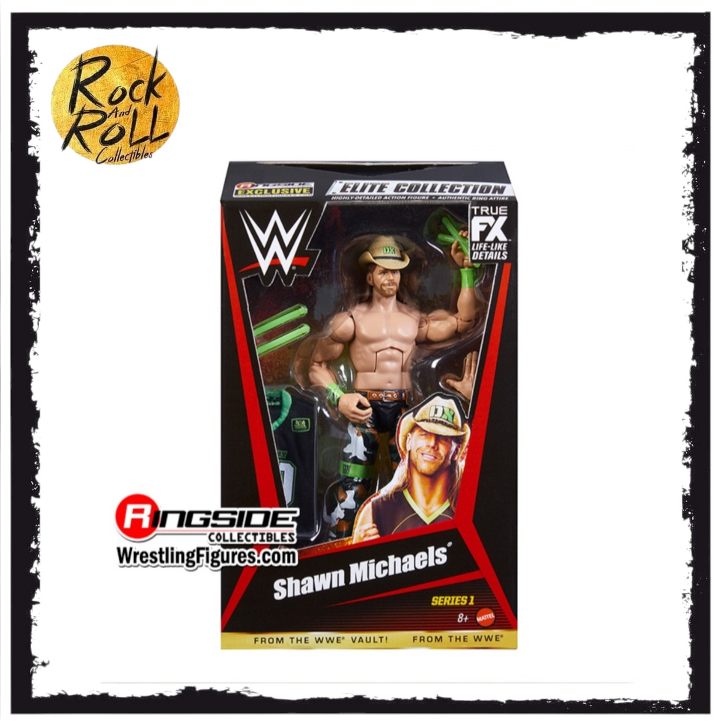 Shawn Michaels (DX) - WWE From the Vault Ringside Exclusive Series 1 - PRE ORDER