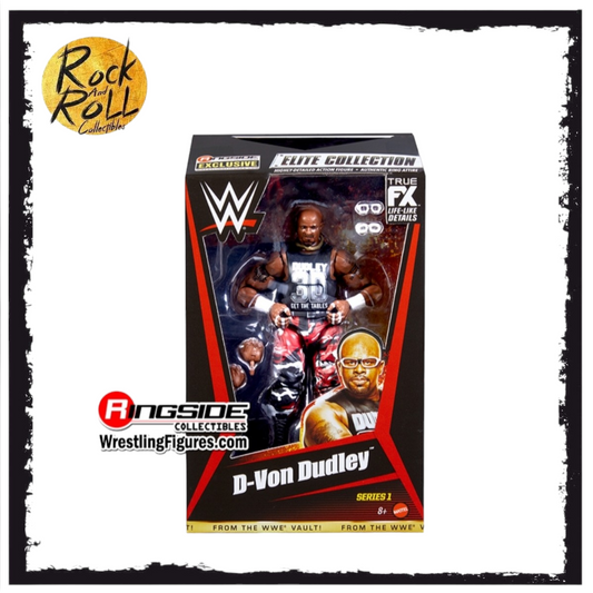 D-Von Dudley - WWE From the Vault Ringside Exclusive Series 1 - PRE ORDER