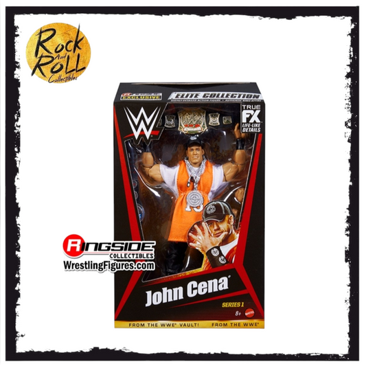 John Cena (2 Spinner Belts) - WWE From the Vault Ringside Exclusive Series 1 - PRE ORDER