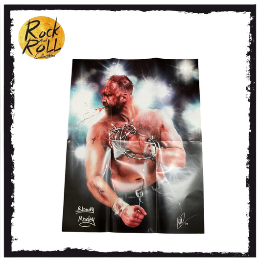 Pro Wrestling Crate - Bloody Jon Moxley Folded Poster