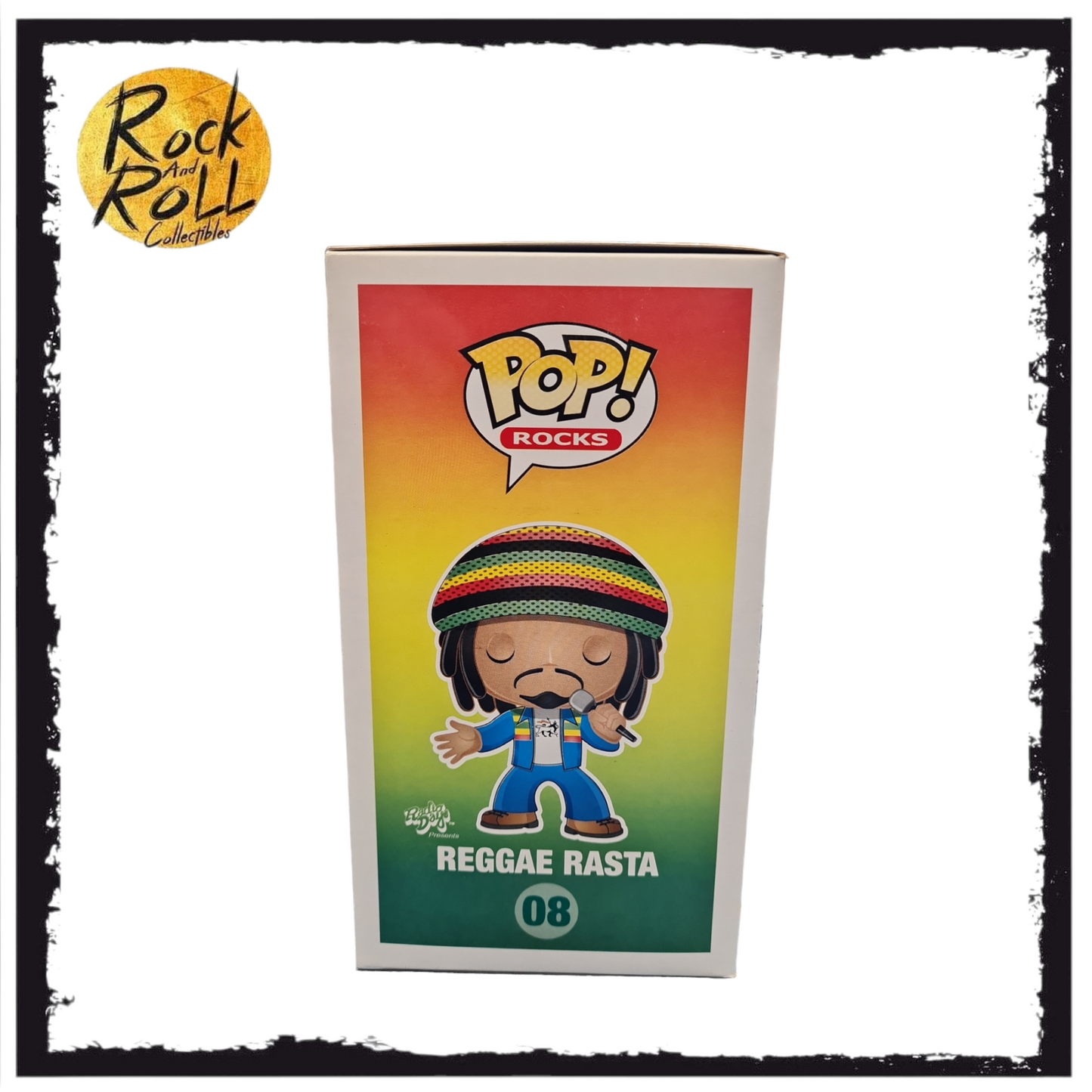 Reggae Rasta (Bob Marley) Funko Pop! #08 Condition 8/10