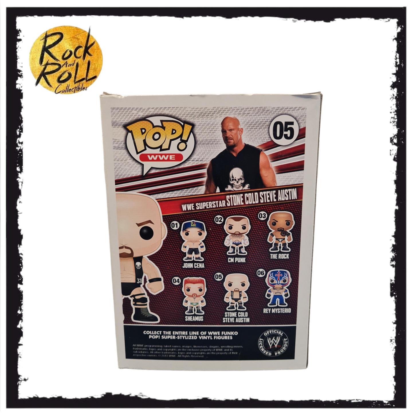 Box Damage - Stone Cold Steve Austin Funko Pop! #05