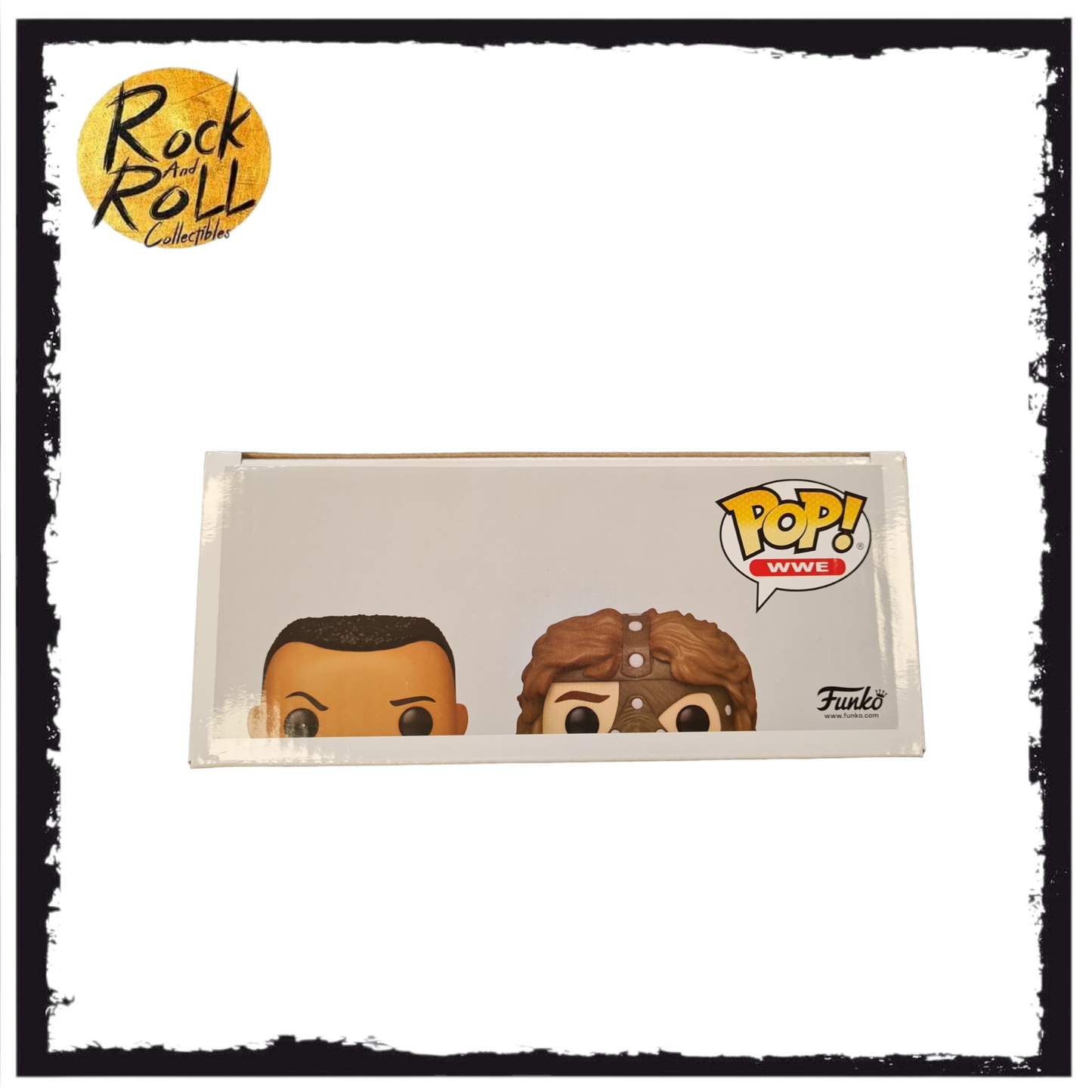 WWE The Rock & Mankind Funko Pop! 2 Pack Walmart Exclusive - Signed by Mick Foley (No COA)