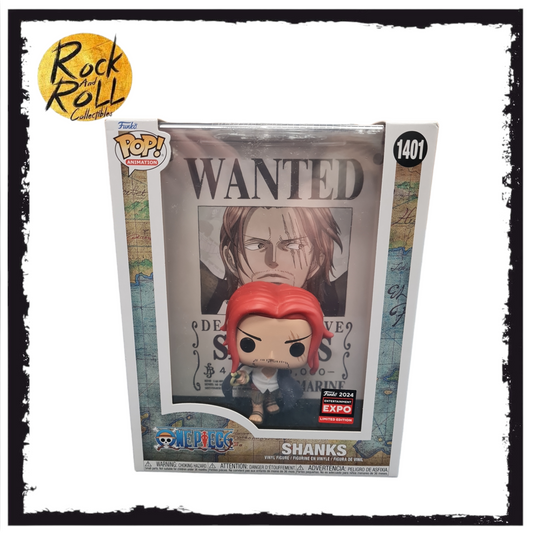 One Piece - Shanks Funko Pop! #1401 Entertainment Expo 2024 Limited Edition